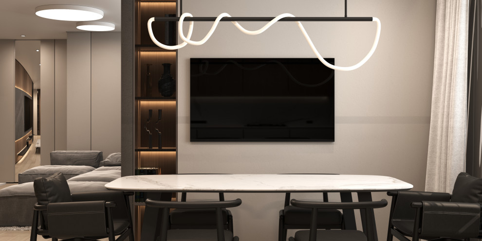 Квартира в стиле "Минимализм" 107 м2