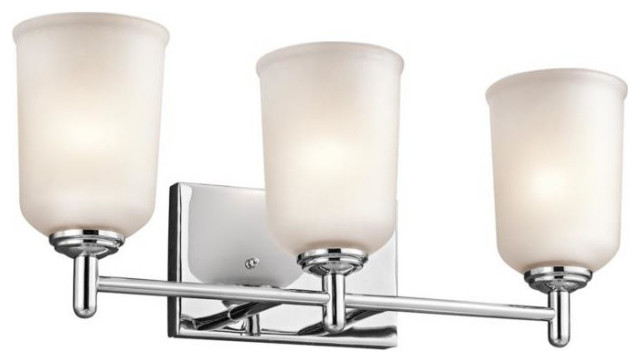 Kichler Lighting 45574CH Shailene - 3 Light Bath Vanity Approved for ...