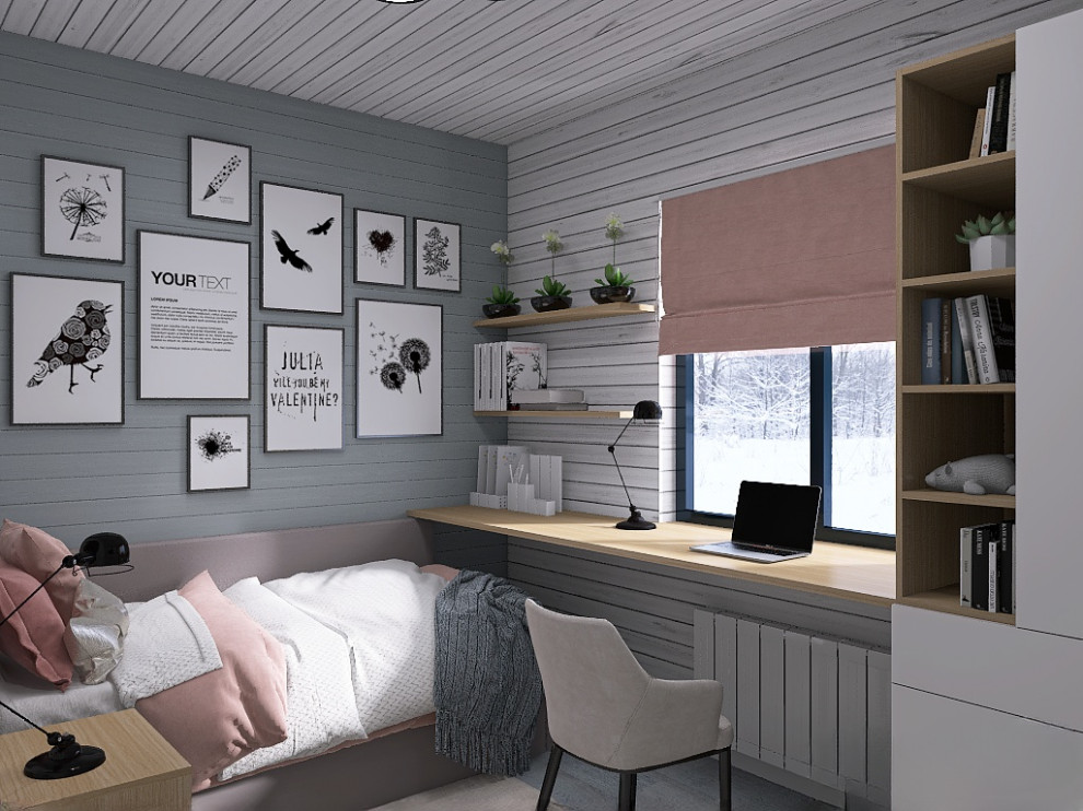 Детская для старшей дочери в загородном доме