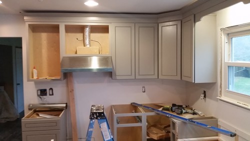 Crown Molding on kitchen cabinets