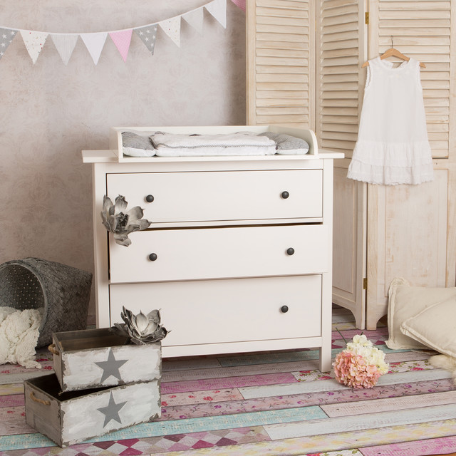 Wickelaufsatz Ikea Kommode Deko Landhausstil Babyzimmer Koln Von Puckdaddy
