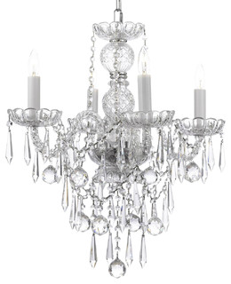 Authentic All Crystal Empress Chandelier - Traditional - Chandeliers ...
