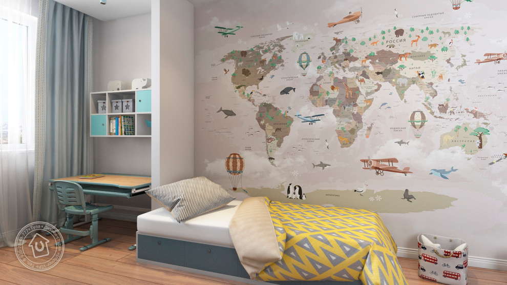 Дизайн-проект детской г. Тула, проспект Ленина