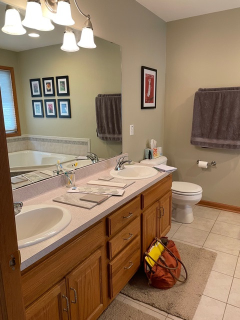 Smashing Master Bath in Sussex