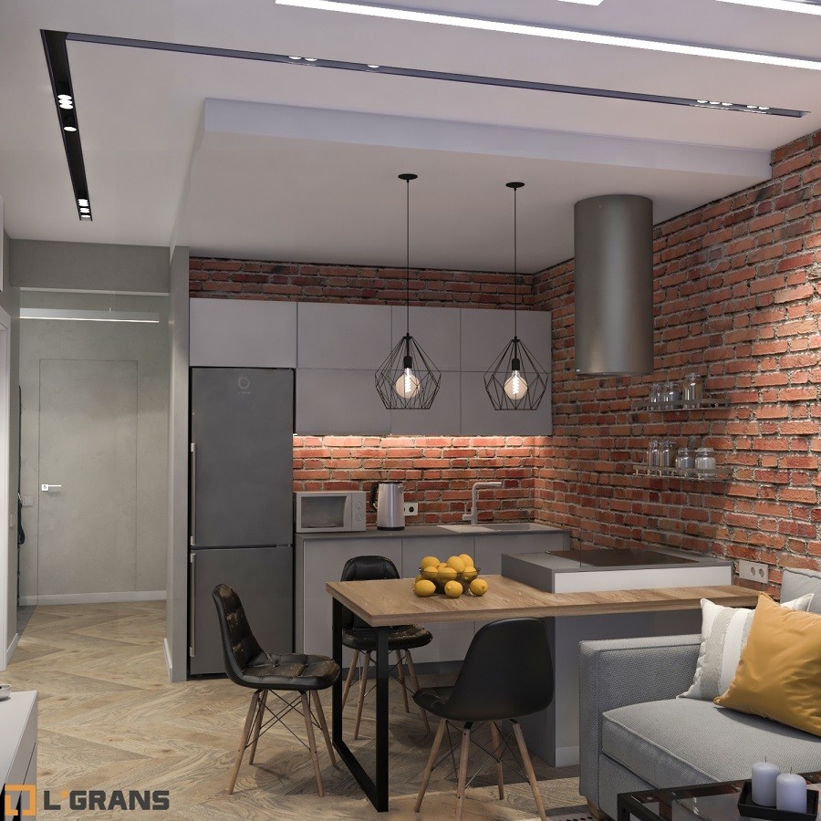 Дизайн интерьера 2к. квартиры в ЖК Культура