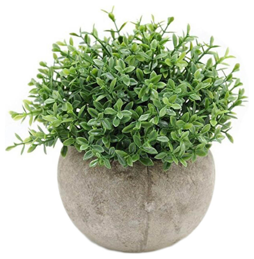 Mini Artificial Plants With Pot Artificial Topiaries For Home