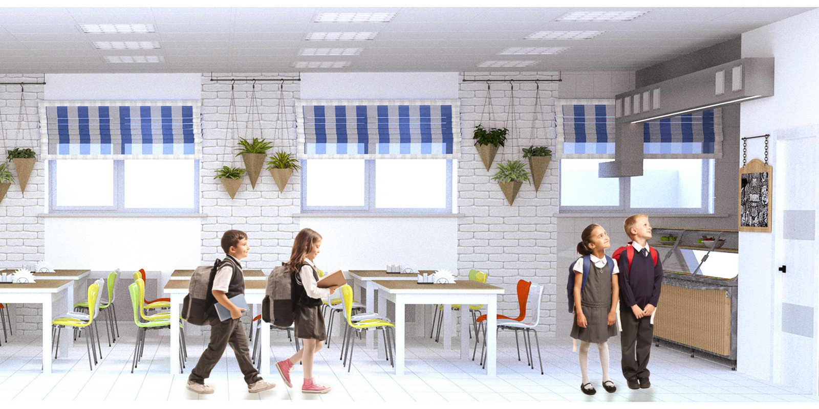 Дизайн интерьера МБОУ "ТЕРНОВСКАЯ СОШ"