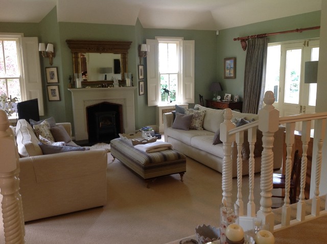 Ruth Eley Interior Design klassisk-dagligstue