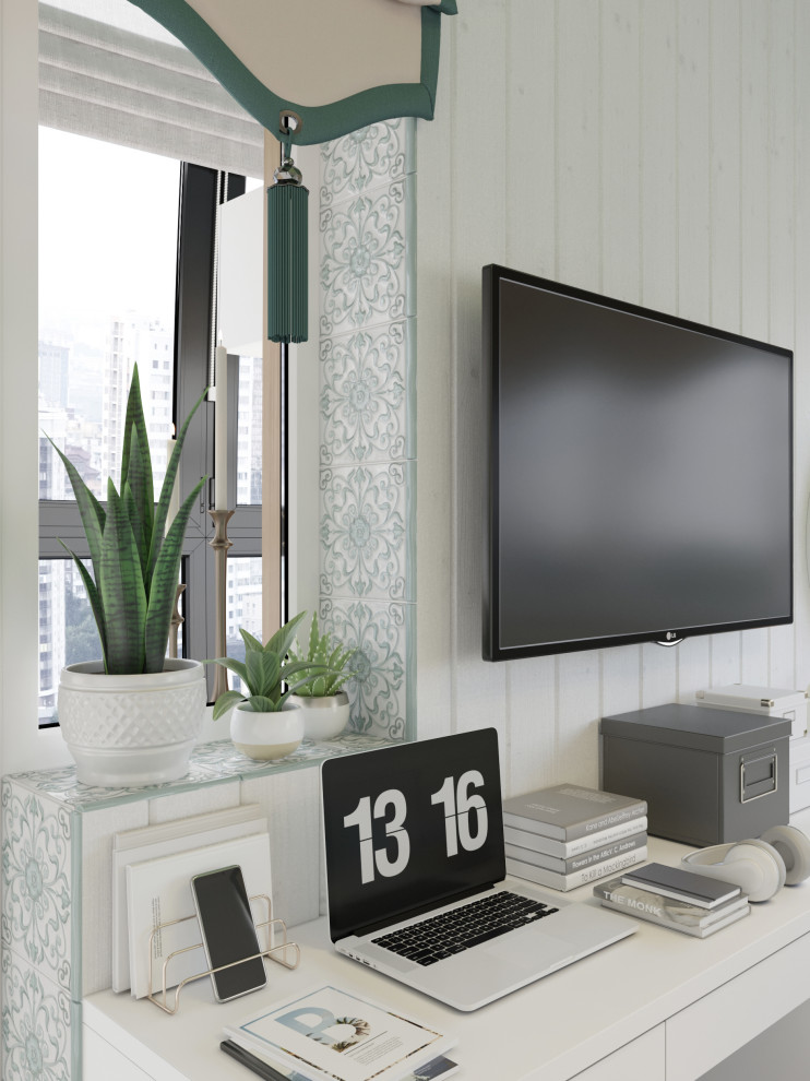 Дизайн спальни и балкона