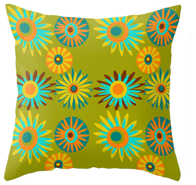 Modern Midcentury Inspired Accent Pillow - Midcentury - Decorative Pillows - by Crash Pad Designs