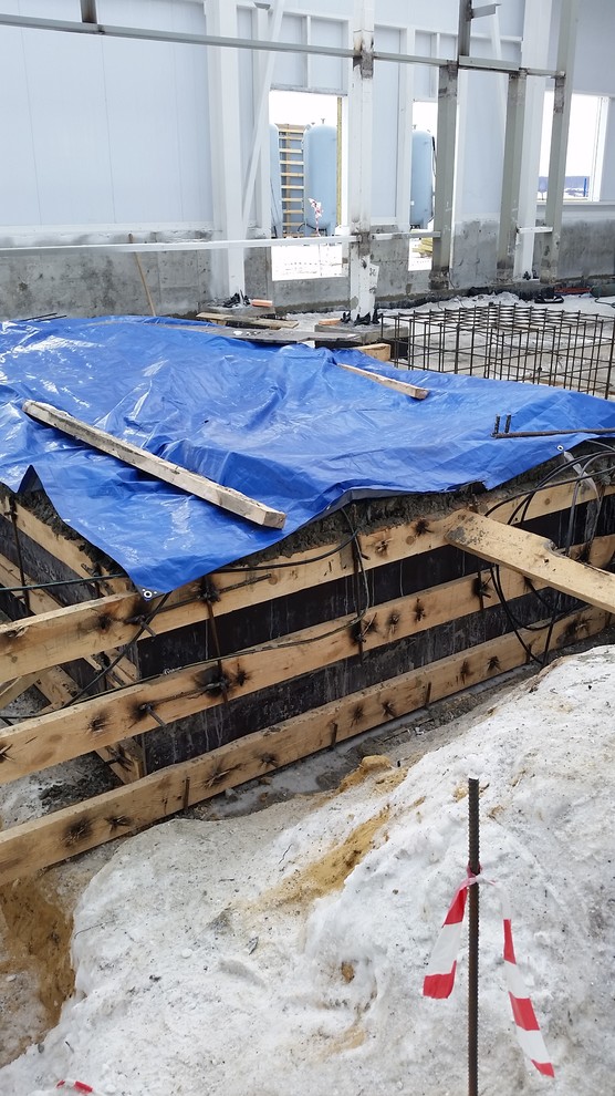 Строительство комплекса производственных зданий на территории завода