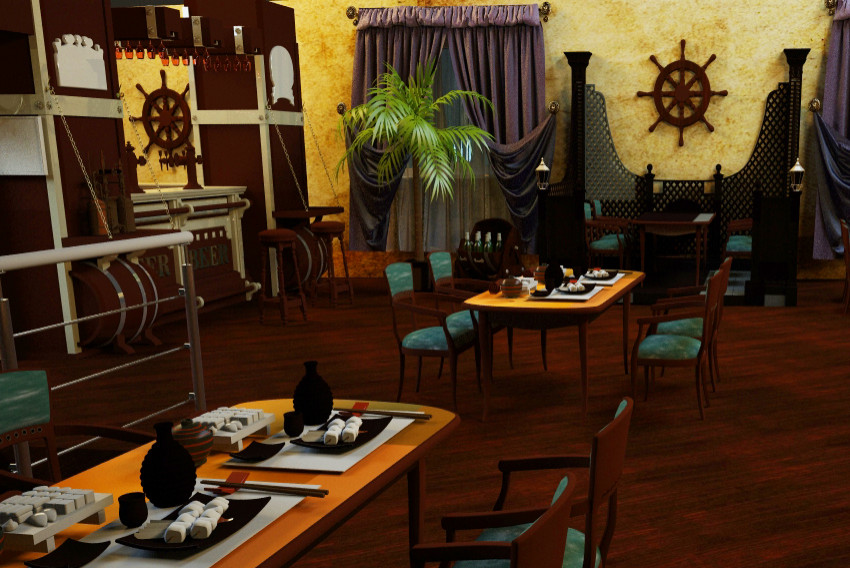 дизайн-проект кафе-бара