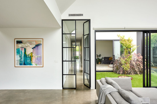 Calder Street House exotisk-vardagsrum