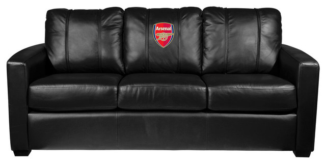 Arsenal FC Primary Logo Silver Sofa