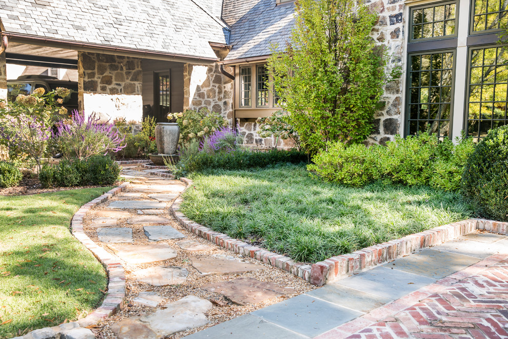 Inspiration for a rustic entryway remodel in Birmingham