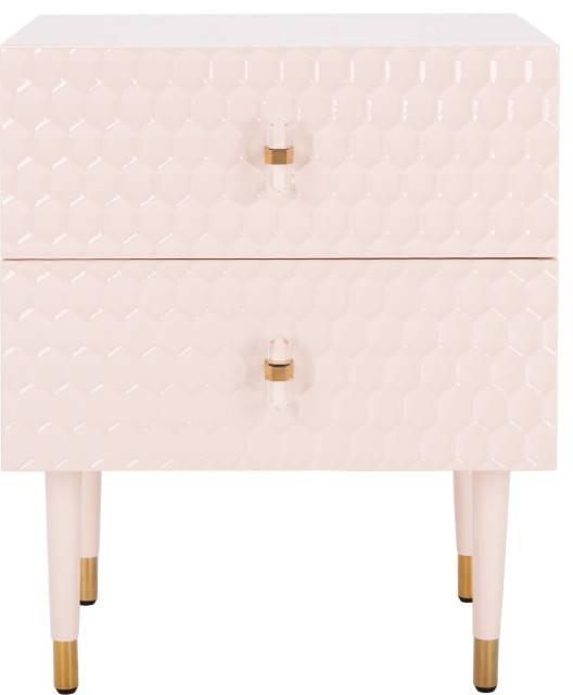 Neptune 2 Drawer Side Table Midcentury Side Tables And End Tables