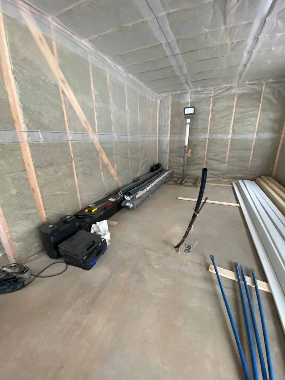 Новый проект дом в "Агалатово Экопарк". Фотографии "до"