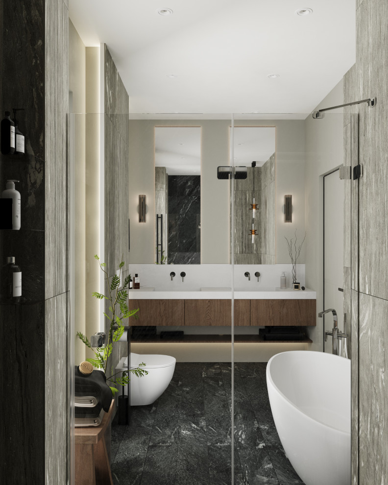 Обволакивающий интерьер дома