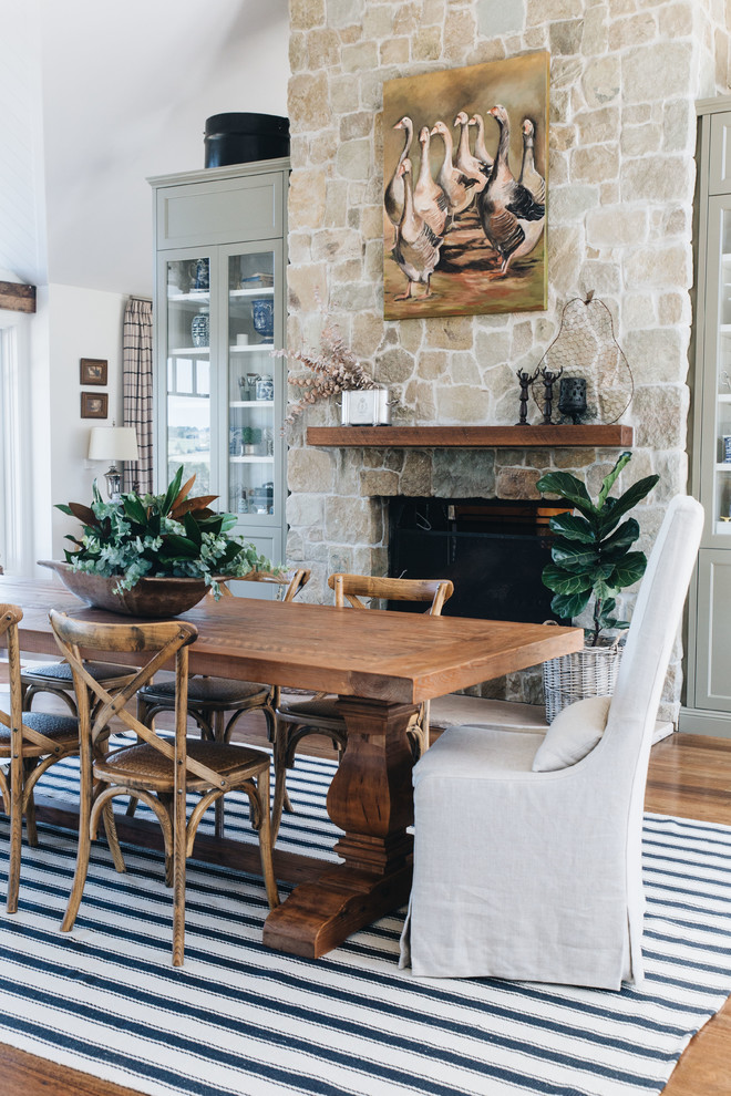 Design ideas for a country dining room in Sydney.