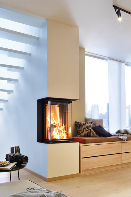 Kamine - modern contemporary-living-room