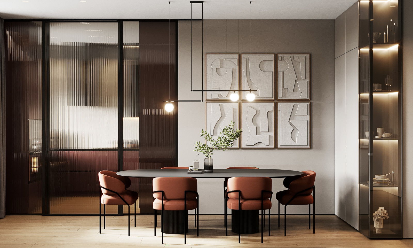 Просторная гостиная