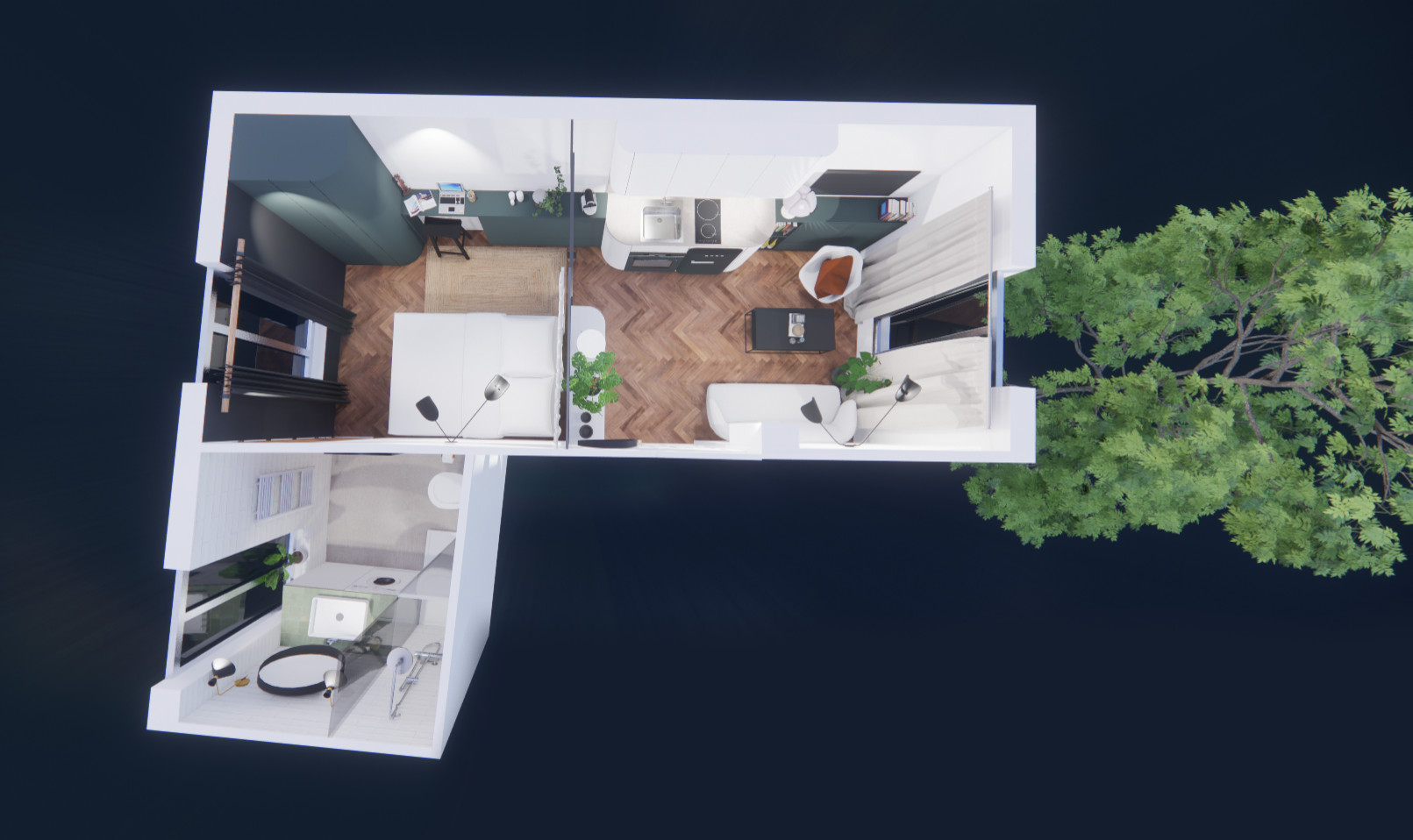 Rénovation d'un studio Parisien | 22m²