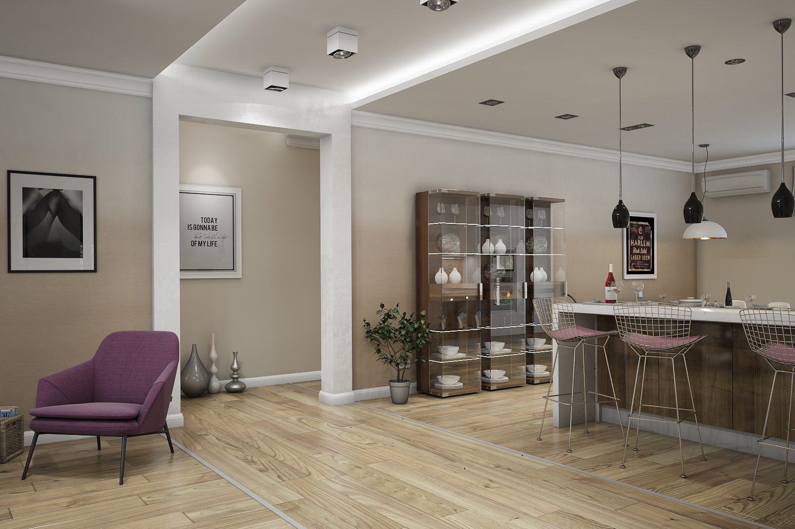 Кухня-гостиная