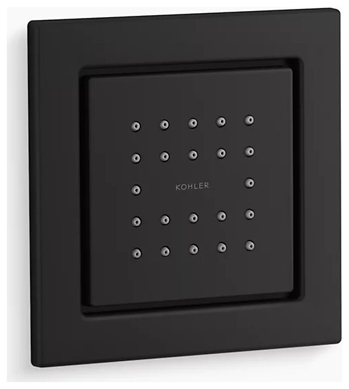 Kohler 8003BL WaterTile Square Single Square Metal Body Spray