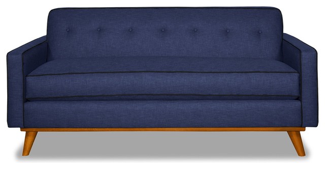 Clinton Apartment Size Sofa Midcentury Fabric By Apt2b