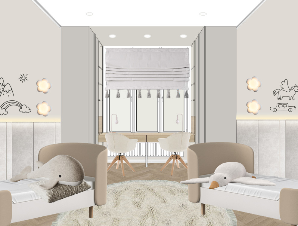 Коллажи квартиры для Алины ЖК Новый Лесснер. 2024