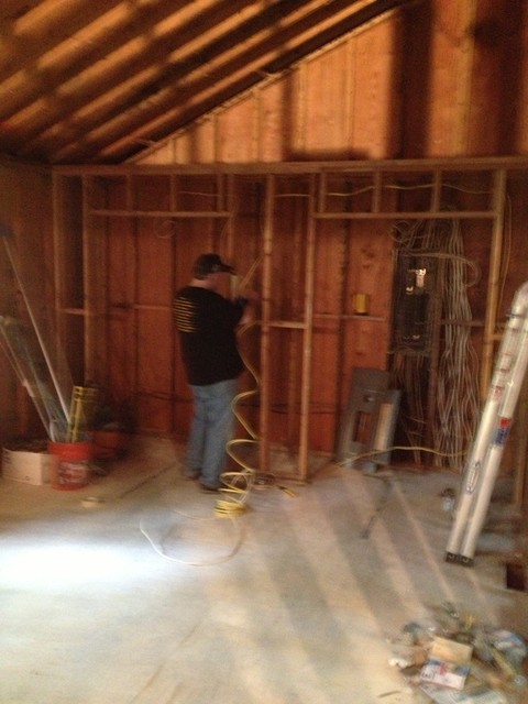 Electrical redo rustic