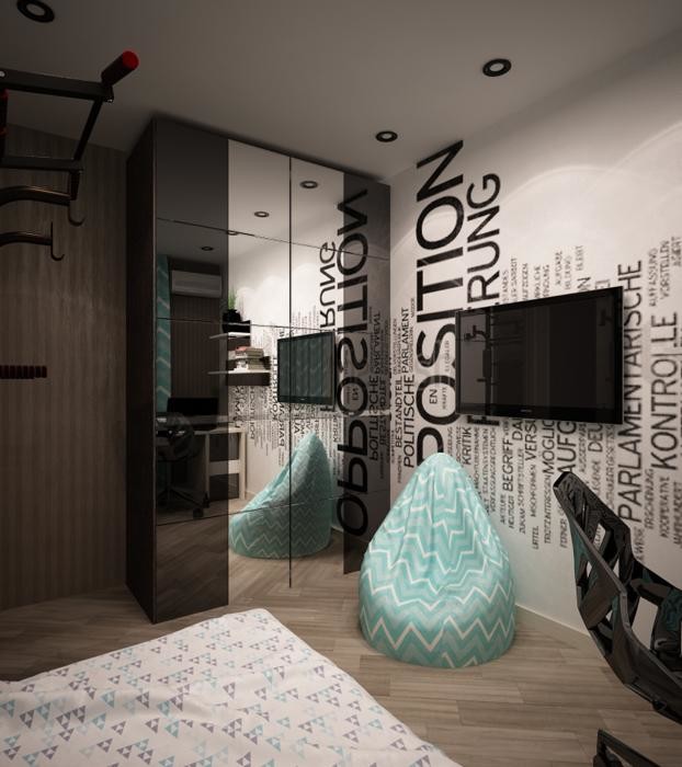 Дизайн интерьера детской