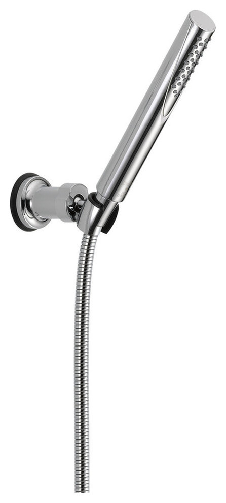 Delta Grail Single-Setting Adjustable Wall Mount Hand Shower, Chrome, 55085