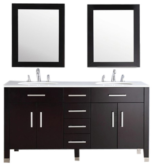 What Is The Distance Between Sink Centers Of This Vanity