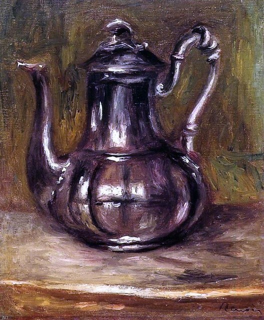 Pierre Auguste Renoir Coffee Pot, 16"x20" Premium Archival Print