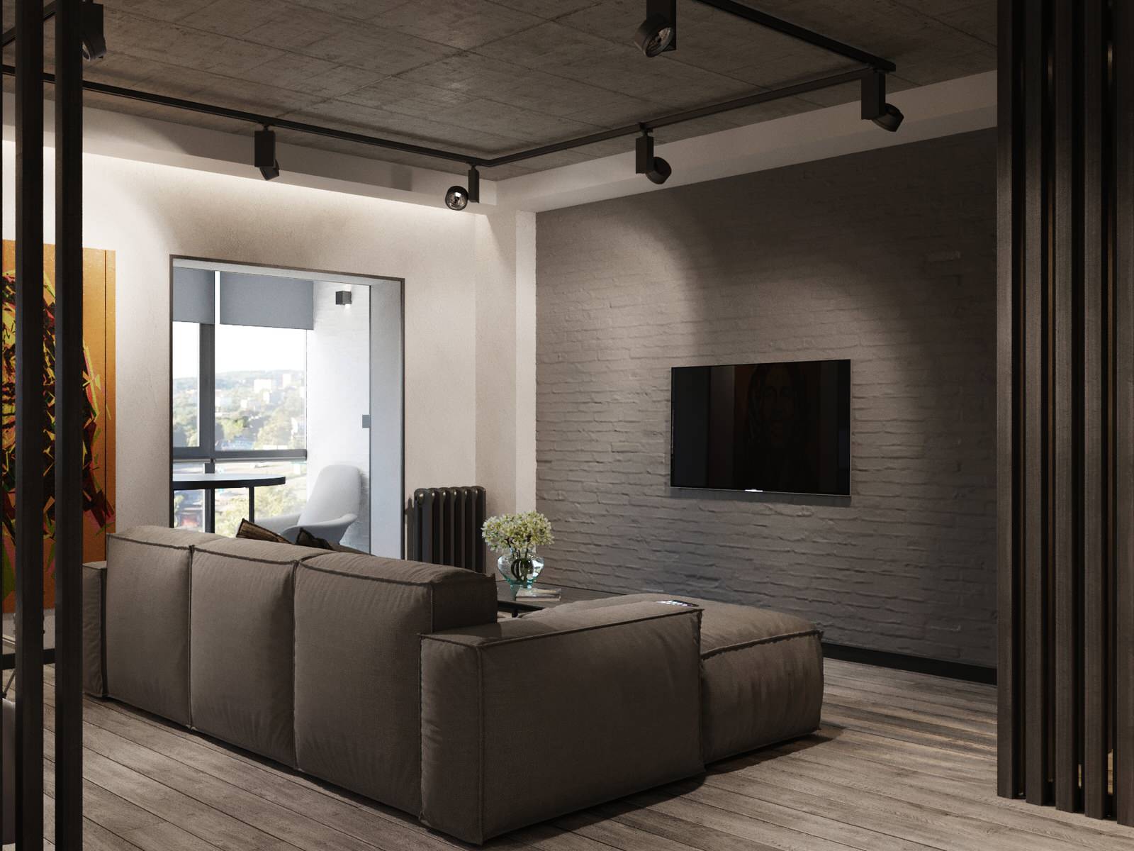 Студия в стиле лофт