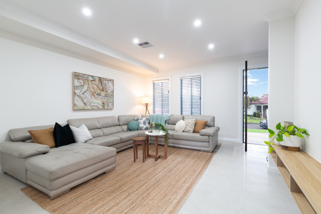 Randall Residence - Ryde modern-vardagsrum