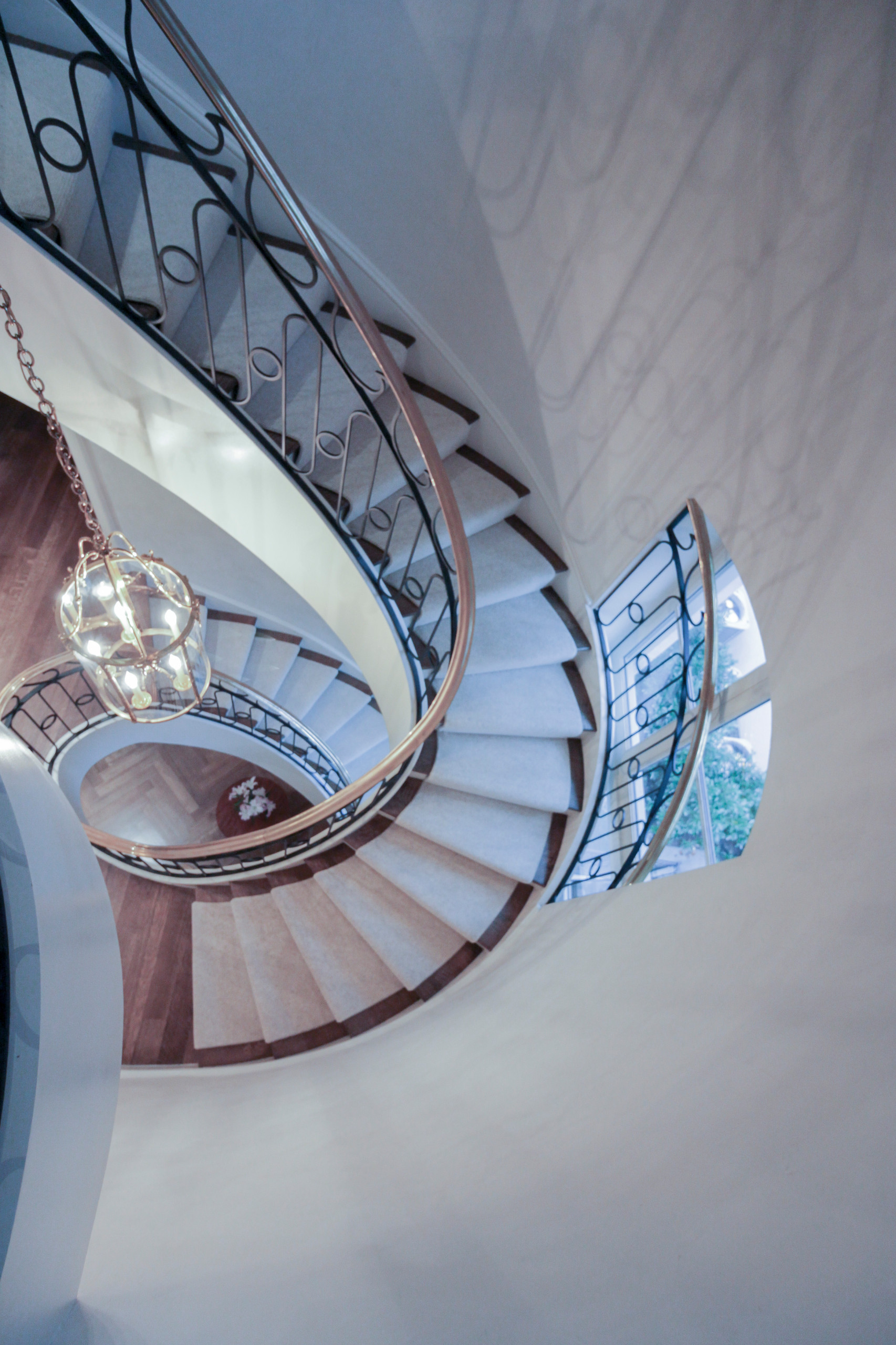 61_Sculptural/Elliptical Staircase in Washington, DC 20008