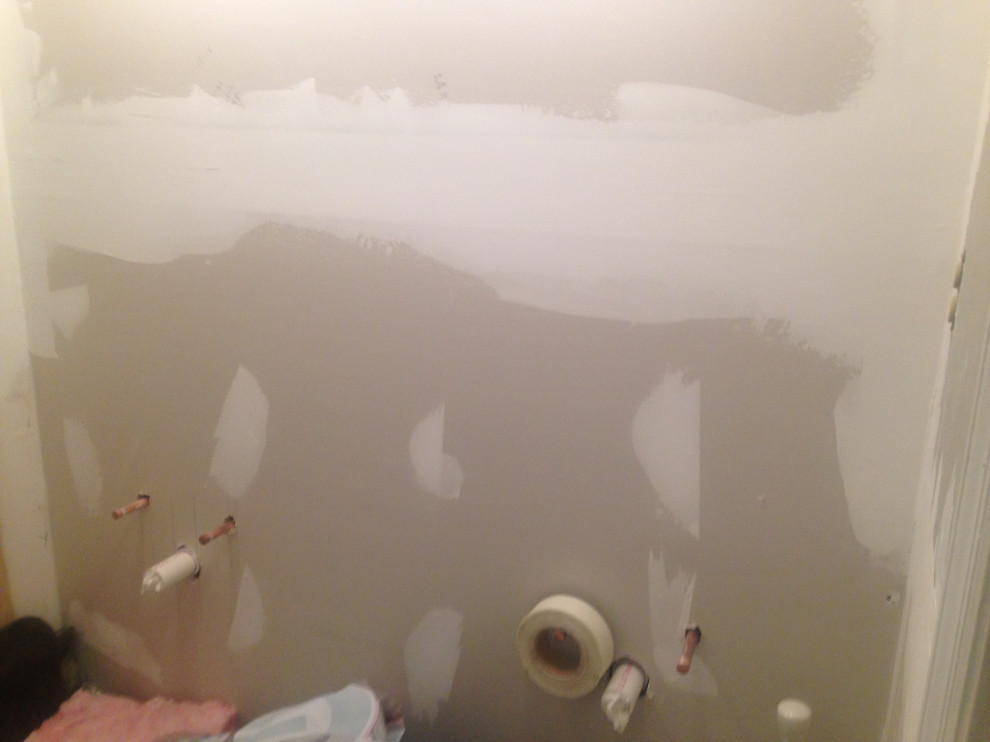 White & Chrome Bathroom
