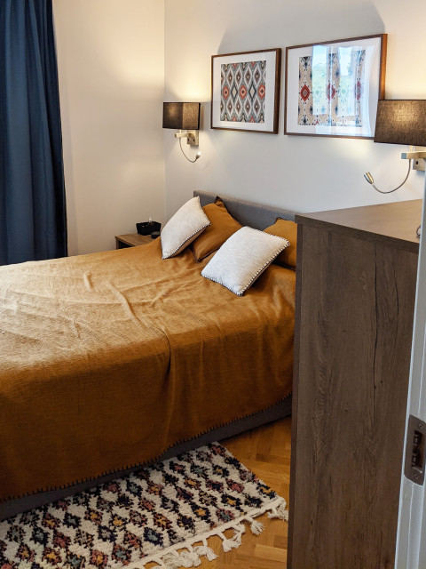 ДИЗАЙН-ПРОЕКТ ИНТЕРЬЕРА КВАРТИРЫ, ДУБЛИН, 73 М&sup2; scandinavian-bedroom