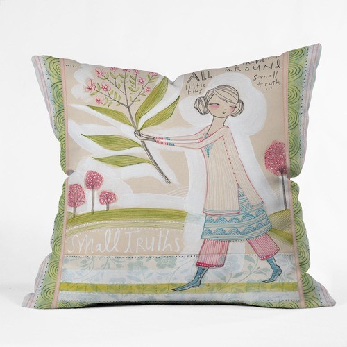 Cori Dantini Polyester Small Truths Indoor/Outdoor Throw Pillow