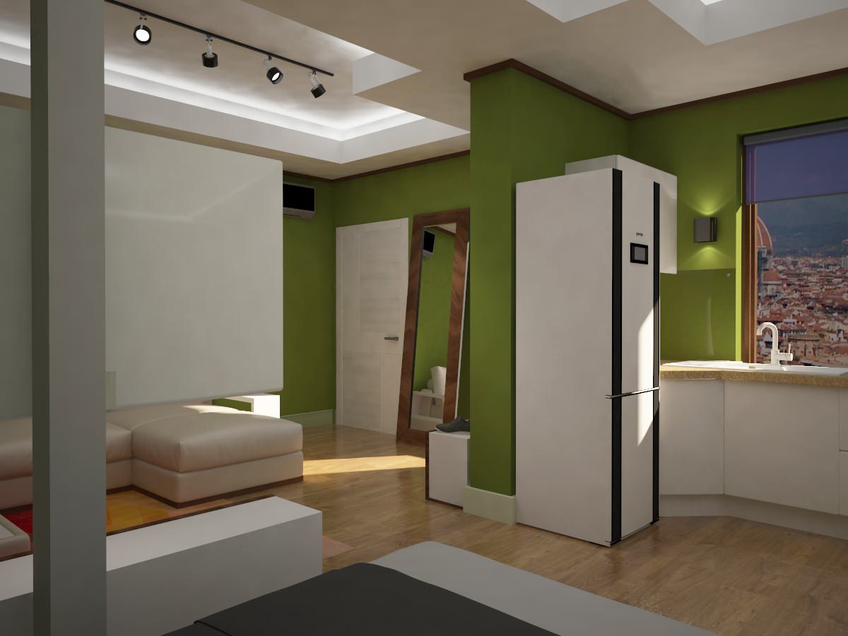 Малевич в интерьере жилой квартирі