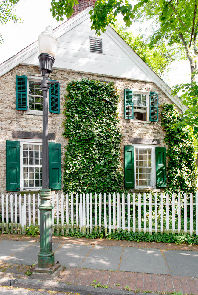 Inspiration for a country exterior home remodel in Other