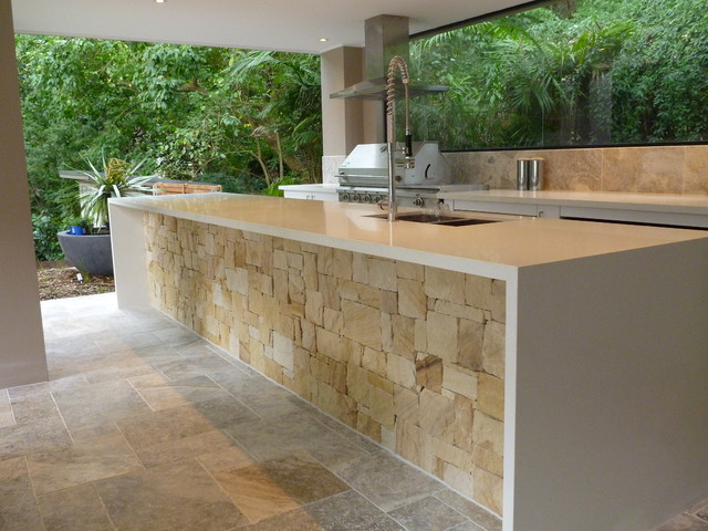 Outdoor Kitchen Contemporary Patio Sydney By A Better Life