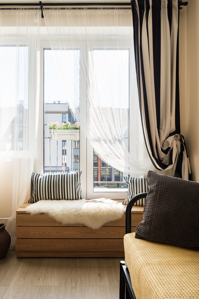 Смарти-балкон в студии ЖК "INKERI" 23,84 м2