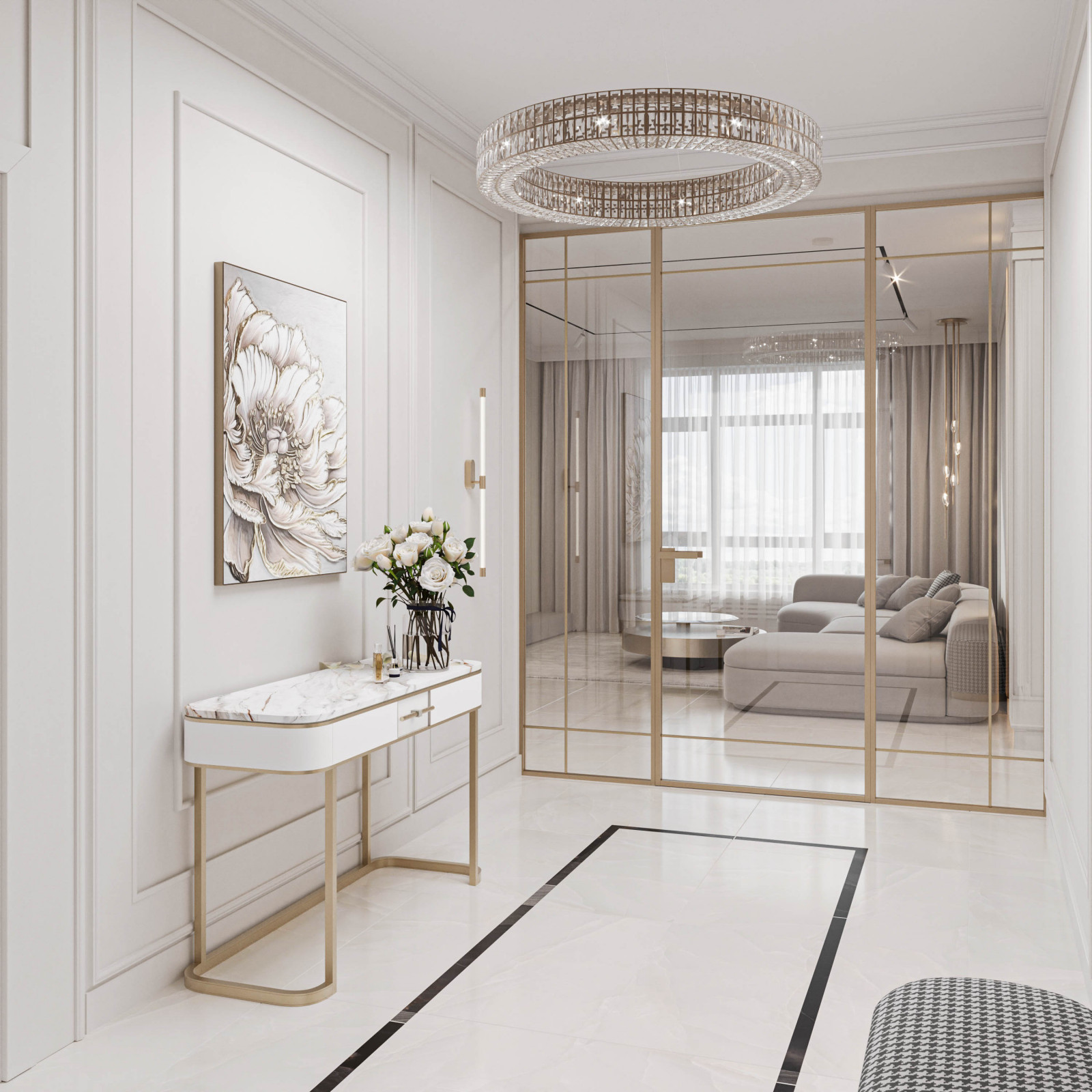 Дом в стиле неоклассика 260 м2