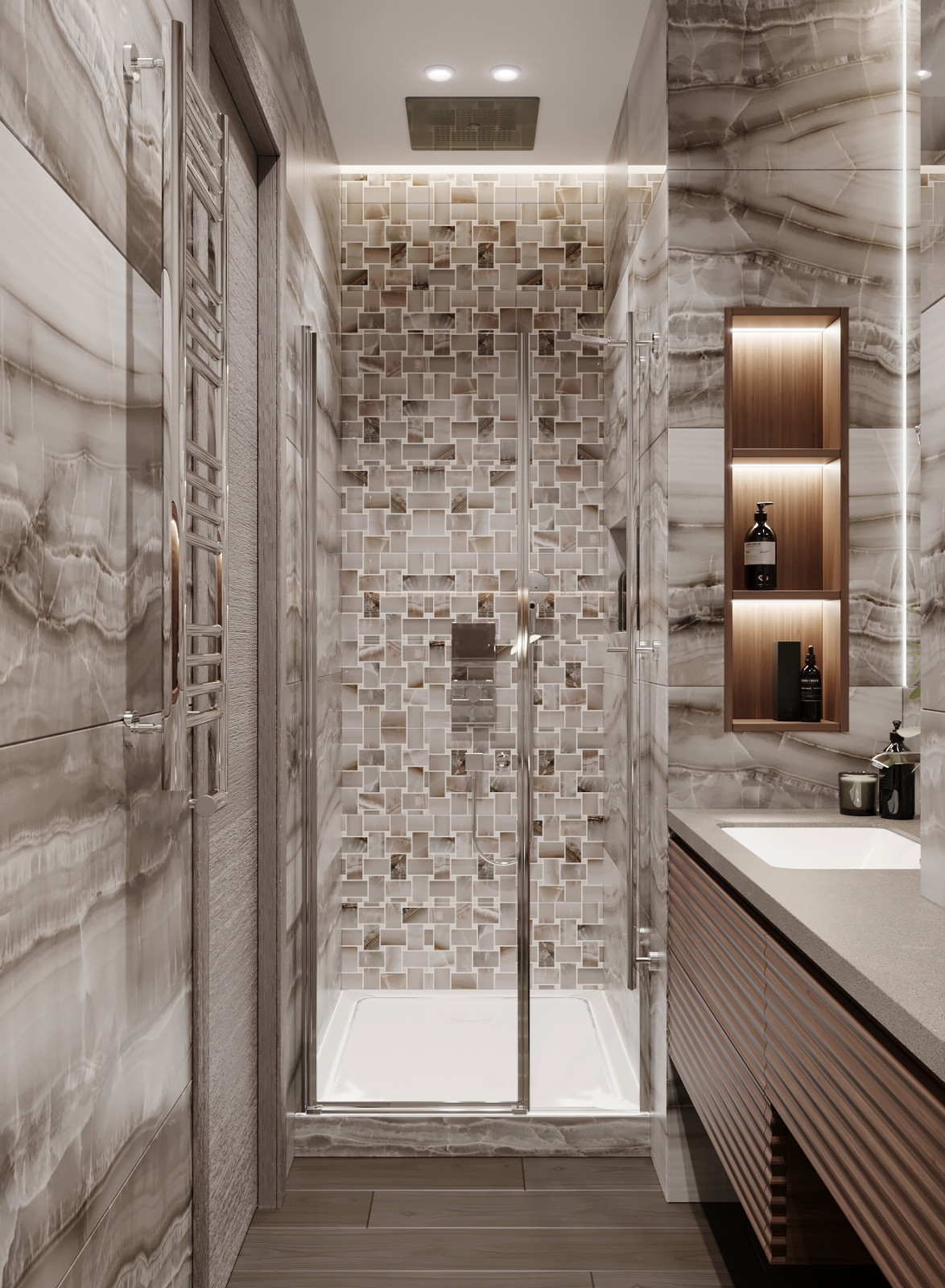 Дизайн-проект квартиры, ЖК "Зиларт"