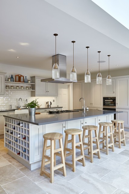 Waterside Home traditional-kitchen