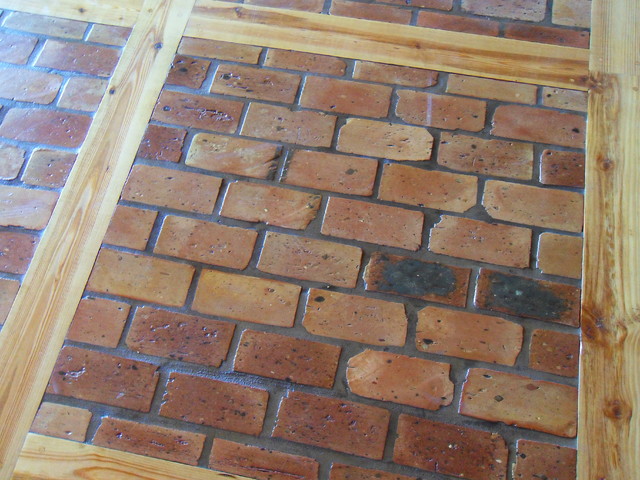 Old Chicago Brick Floor American Traditional Nashville By Old Chicago Brick Floor American