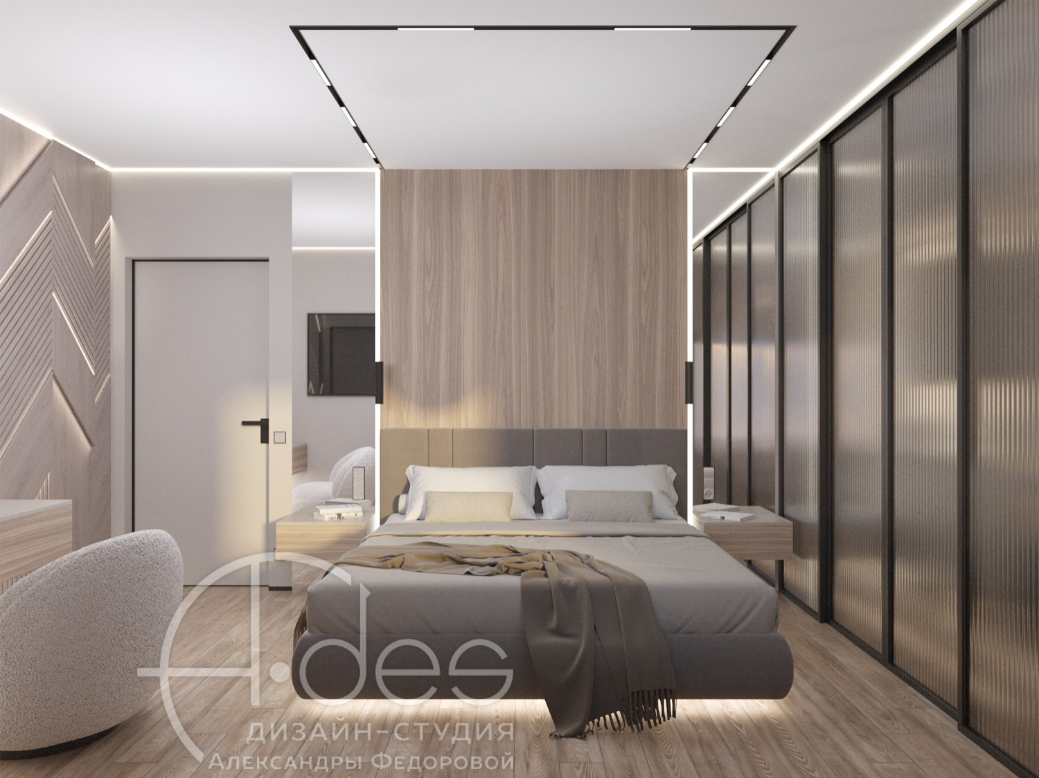 Дизайн интерьера квартиры 75 м2.